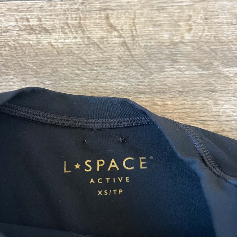 L*Space Aim High Long Sleeve Top in Black - Picture 5 of 5